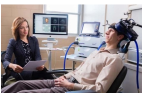 Trong y học, người ta dùng từ trường tác động lên một số vùng trong não, tạo ra dòng điện để (ảnh 1)