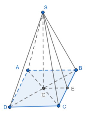 Nếu cạnh đ&aacute;y của m&oacute;n đồ trang tr&iacute; bằng 10 cm , khoảng c&aacute;ch giữa một đỉnh nằm tr&ecirc;n đ&aacute;y v&agrave; mặt b&ecirc;n mặt (ảnh 1)