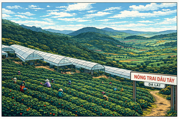 Hãy xác định mức giá sỉ \(p\) ( nghìn đồng) mà nông trại nên thiết lập để tổng doanh thu của nông trại từ việc bán hàng cho Bên B là lớn nhất (ảnh 1)