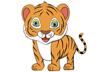 Hình ảnh Phim Hoạt Hình Con Hổ Nhỏ Dễ Thương PNG , Con Hổ, Hoạt Hình, Phim Hoạt Hình Hổ PNG miễn phí tải tập tin PSDComment và Vector