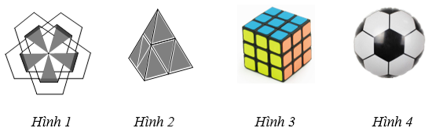 Quan sát các hình dưới đây, cho biết hình lục giác đều có trong hình ảnh nào? (ảnh 1)