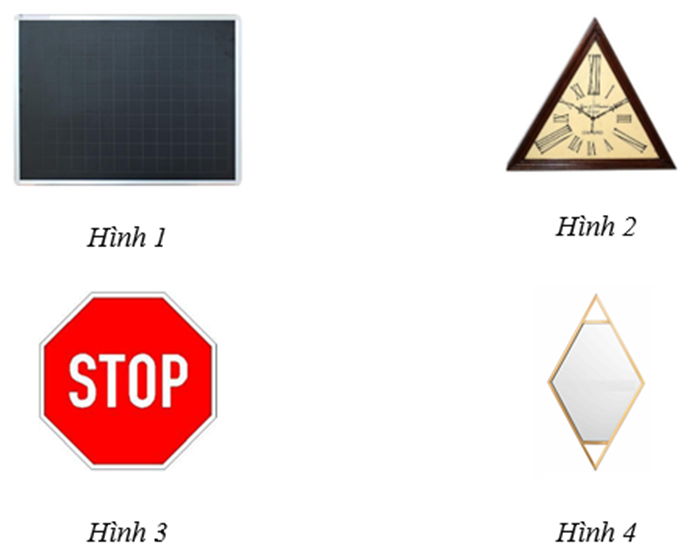 Quan sát các hình ảnh sau, đồ vật trong hình nào có dạng hình thoi? (ảnh 1)