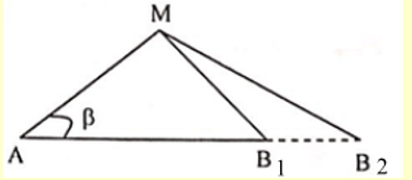 Hai nguồn kết hợp A, B cùng pha, cùng biên độ, cách nhau 40 cm. (ảnh 1)