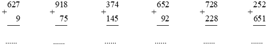 tính 627 + 9 (ảnh 1)