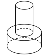 Một khối đồ chơi gồm hai khối trụ H1 (ảnh 1)