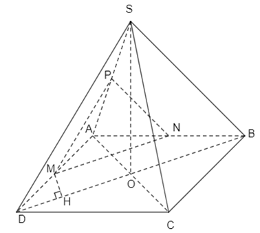 Cho hình chóp S.ABCD có đáy ABCD là hình bình hành, O là giao điểm của AC và BD. Biết SA = SC, SB = SD, chứng minh:  a) SO vuông góc với mặt phẳng (ABCD) (ảnh 1)