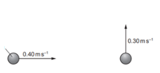 Một quả bóng bi-da có khối lượng 0,20 kg va chạm với một quả bóng khác làm thay đổi (ảnh 1)