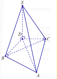 Cho hình chóp S.ABC có đáy là tam giác ABC đều cạnh a (ảnh 1)