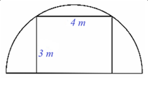 Người ta cần xây dựng một khung cổng hình chữ nhật rộng (ảnh 1)