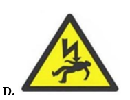 Biển báo nào dưới đây cảnh báo khu vực có từ trường mạnh? (ảnh 4)