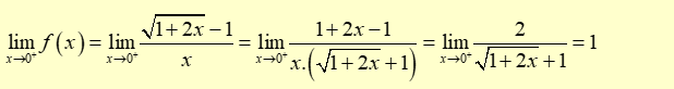 Tìm tất cả các giá trị của a để hàm số đã cho liên tục tại điểm x = 0 (ảnh 1)