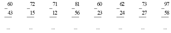 tính 60 - 43 (ảnh 1)