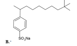 Thông thường, nếu mạch carbon của chất giặt rửa tổng hợp không phân nhánh thì chất tẩy rửa đó (ảnh 3)