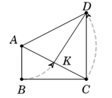 Cho tam giác ABC vuông tại B và góc tại A bằng 60 độ (ảnh 1)