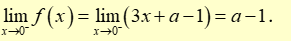 Tìm tất cả các giá trị của a để hàm số đã cho liên tục tại điểm x = 0 (ảnh 2)