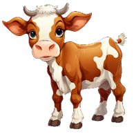 Hình ảnh Tập Tin Png Phim Hoạt Hình Con Bò Dễ Thương PNG , Con Bò, động Vật, động Vật Có Vú PNG trong suốt và Vector để tải xuống miễn phí