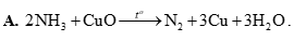Phản ứng nào sau đây NH3 vai trò là chất khử? (ảnh 2)