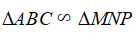 Cho tam giác ABC; tam giác MNP nếu có (ảnh 1)