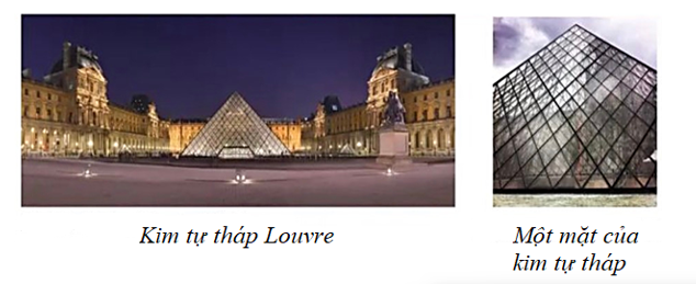 Kim tự tháp Louvre là một công trình kiến trúc tuyệt đẹp bằng kính tọa lạc ngay lối vào của bảo tàng Louvre, Pari. (ảnh 1)