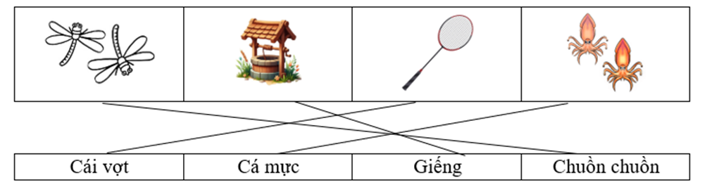 Nối Cái vợt Cá mực Giếng Chuồn chuồn (ảnh 1)