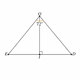 Có một tấm bìa hình ngũ giác đều MNPQR tâm O cạnh bằng 30 cm .Tìm x để thể tích tạo thành là lớn nhất. (ảnh 3)
