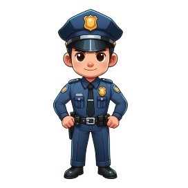 p __ __ __ __ e__ __ __  policeman: cảnh sát (ảnh 1)