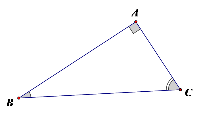 X&eacute;t\(\Delta ABC\)vu&ocirc;ng tại\(A\)c&oacute; (ảnh 1)
