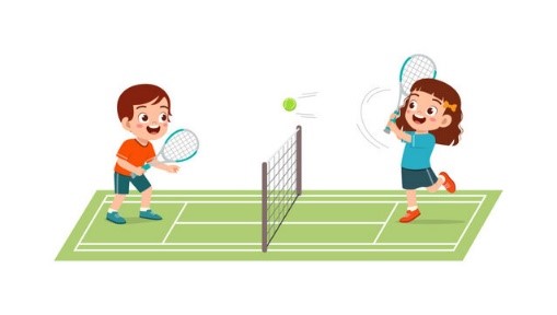 p __ __ __    t __ __ __ __ s   play tennis: chơi quần vợt (ảnh 1)