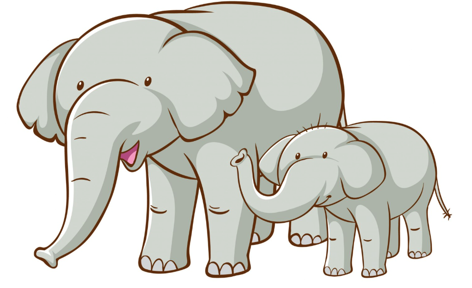 - Do you like elephants?  - No, I don’t. I like little birds.  (ảnh 1)