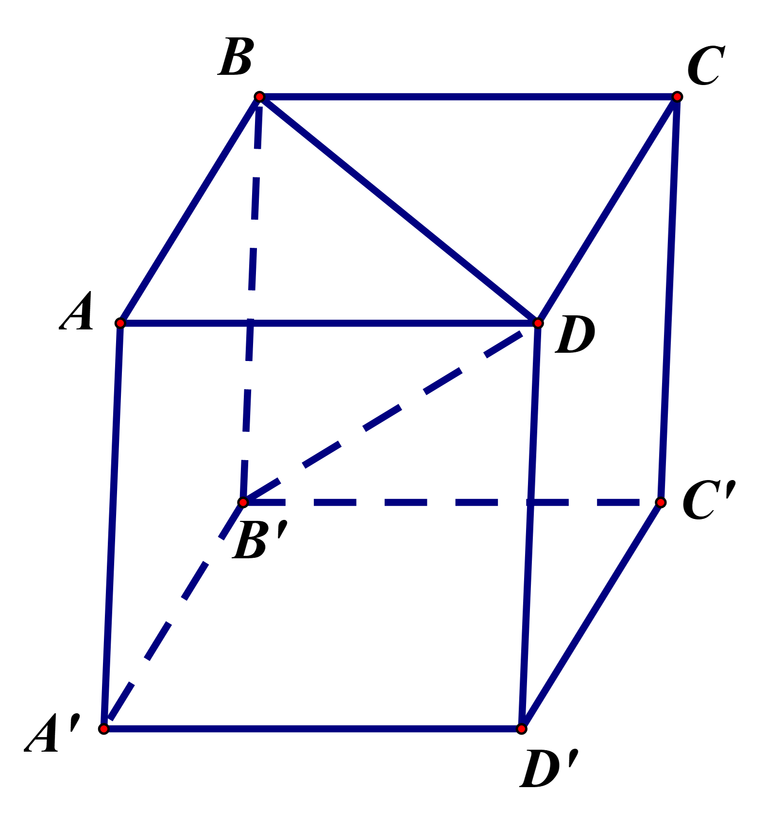 Do \(ABCD\) l&agrave; h&igrave;nh vu&ocirc;ng n&ecirc;n \(BD \bot (ảnh 1)