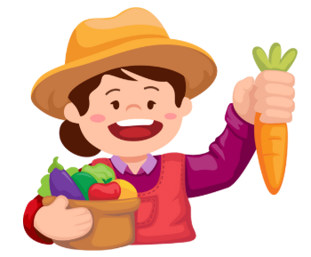 My aunt works at a   ______. She’s a  ______. (ảnh 2)