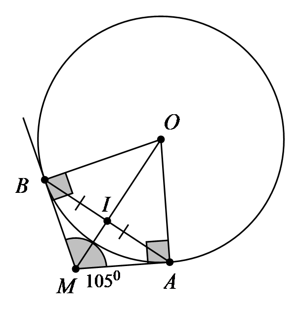 Vậy b&aacute;n k&iacute;nh đường tr&ograve;n \(\left( O \right)\) l&agrave; \(599m\). (ảnh 2)