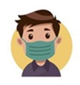 D. Wear a mask when I meter distance from others is not possible. (ảnh 1)