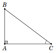 Do đó \[\cos B = \sin C = \frac{{AB}}{{B (ảnh 1)