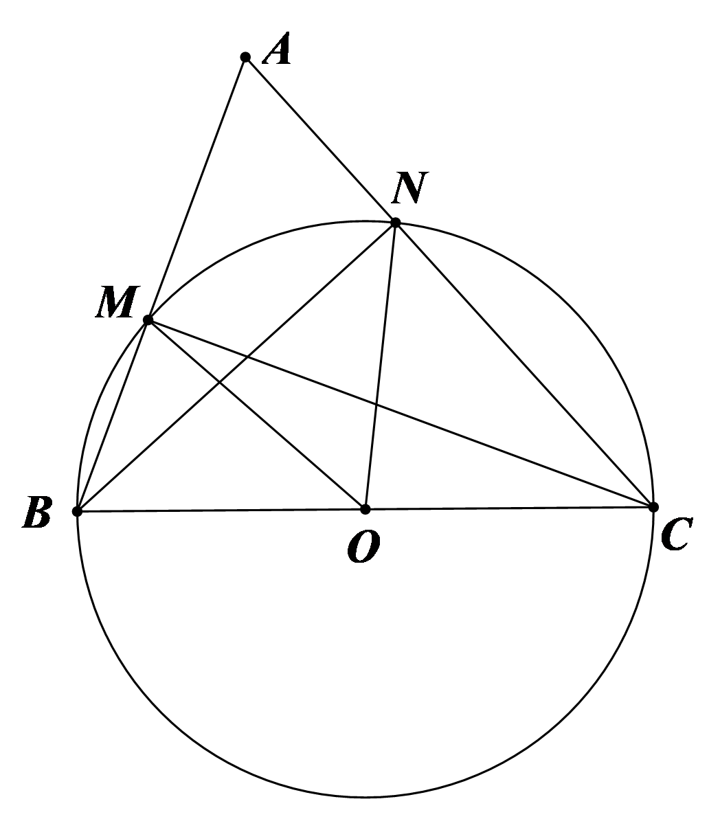 \( \Rightarrow M{H^2} = HA \cdot HB\) (đpcm). (ảnh 1)