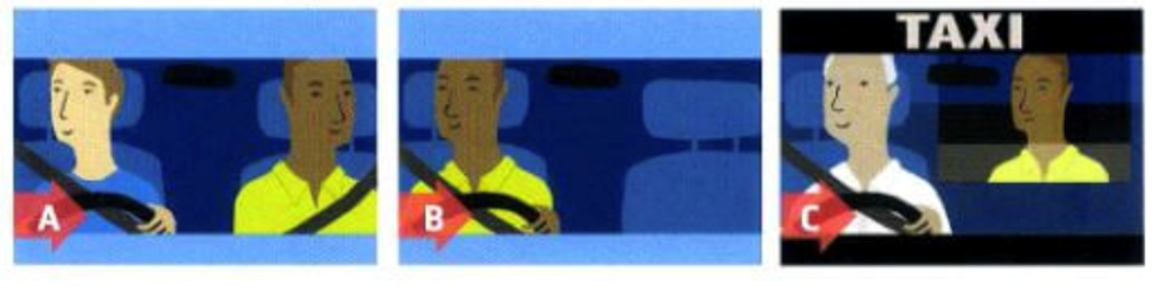 How did the man get to the party? (ảnh 1)