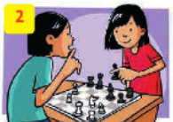 c. __________ playing chess chơi cờ (ảnh 1)