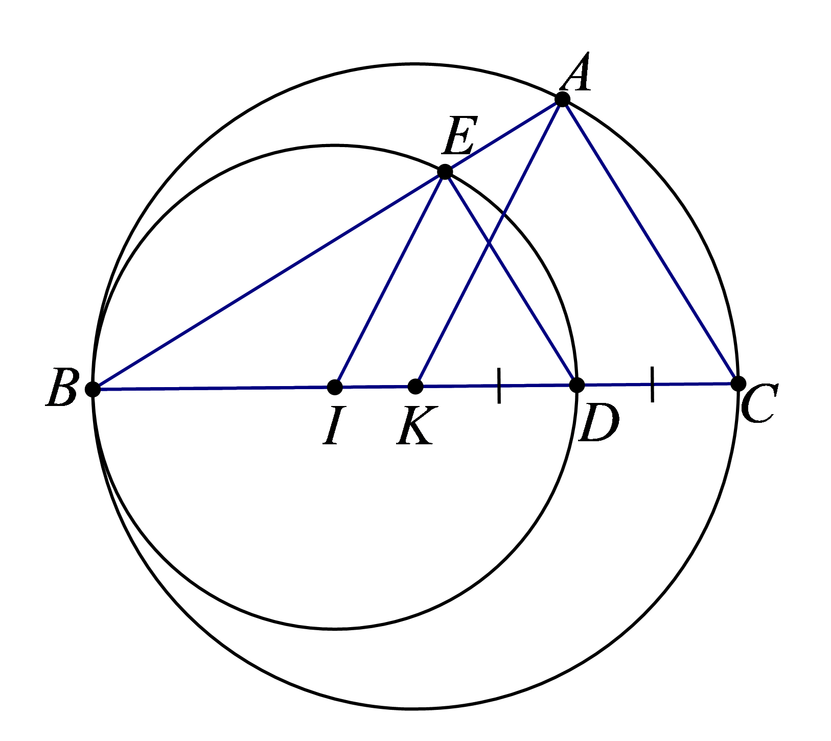 Cho đường tr&ograve;n \((O;R)\) đường k&iacute;nh \(AB\). Gọi (ảnh 1)