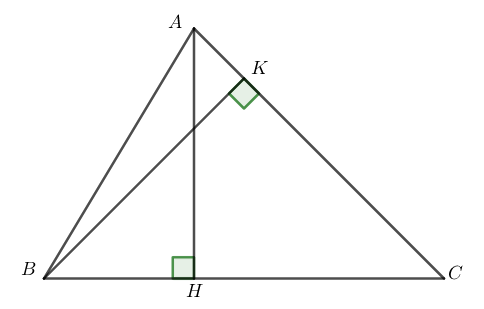 Giả sử hai đường chéo \(AC,BD\)cắt nhau tại \(I,\widehat {AIB (ảnh 1)