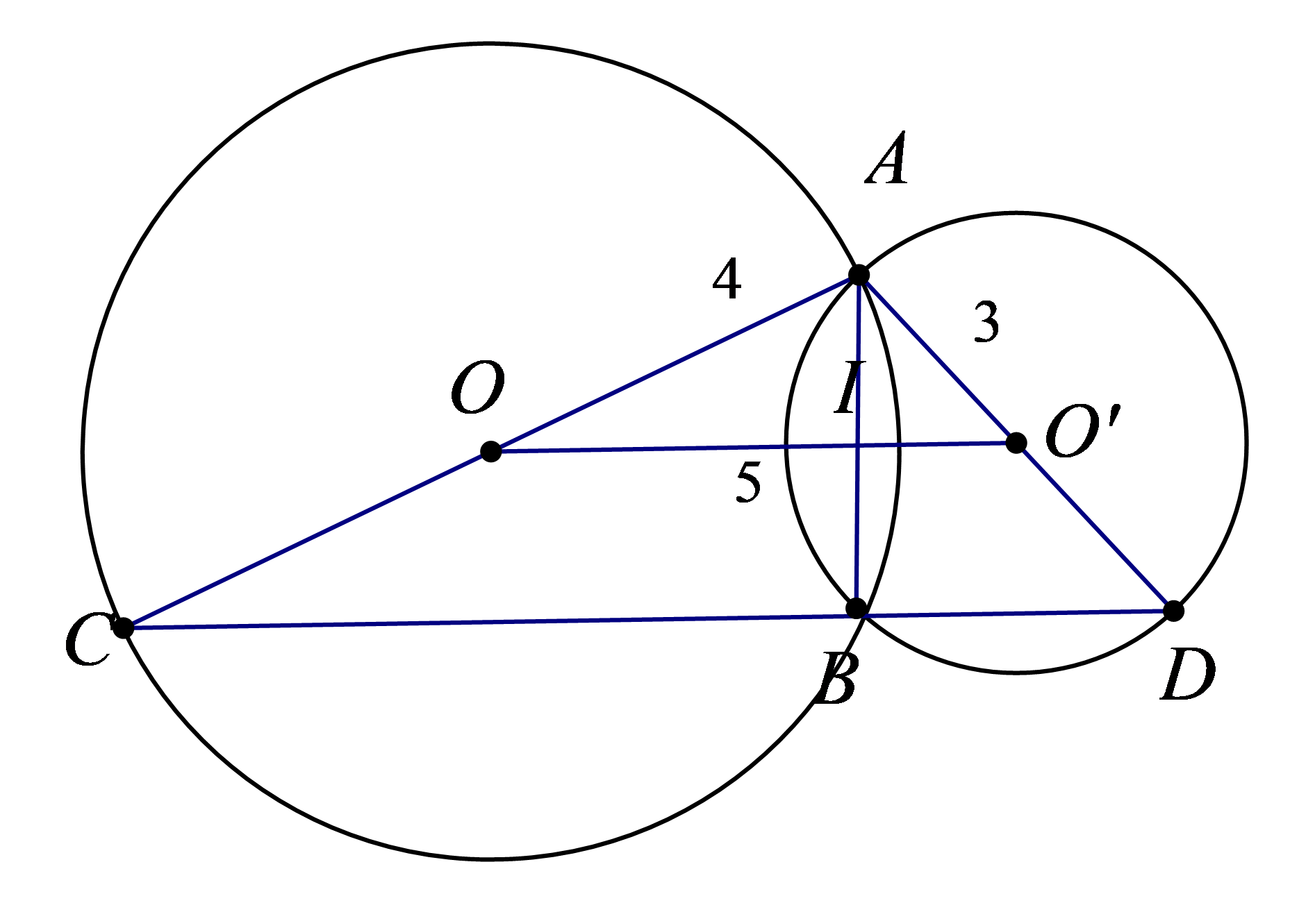 Do đ&oacute; ba điểm \(C,B,D\) thẳng h&agrave;ng. (ảnh 1)