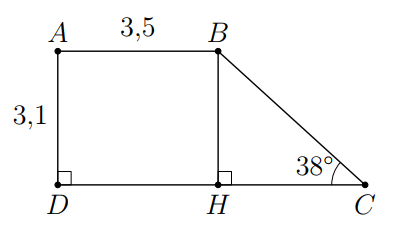 Xét tam giác \(\,MAH\)vuông tai \(H\) có \(HM = AH\tan \alpha \). (ảnh 1)
