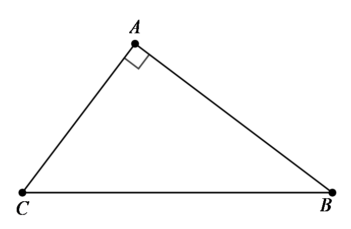 Chọn A V&igrave; tam gi&aacute;c \(ABC\) vu&ocirc;ng tại \(A\) n&ecirc;n \(\widehat B + \widehat C = 90^\circ  \Rightarrow \cot C = \tan B = 4\) M&agrave; \(\cot C.\tan C = 1 \Rightarrow \tan C = \frac{1}{4}\). (ảnh 1)
