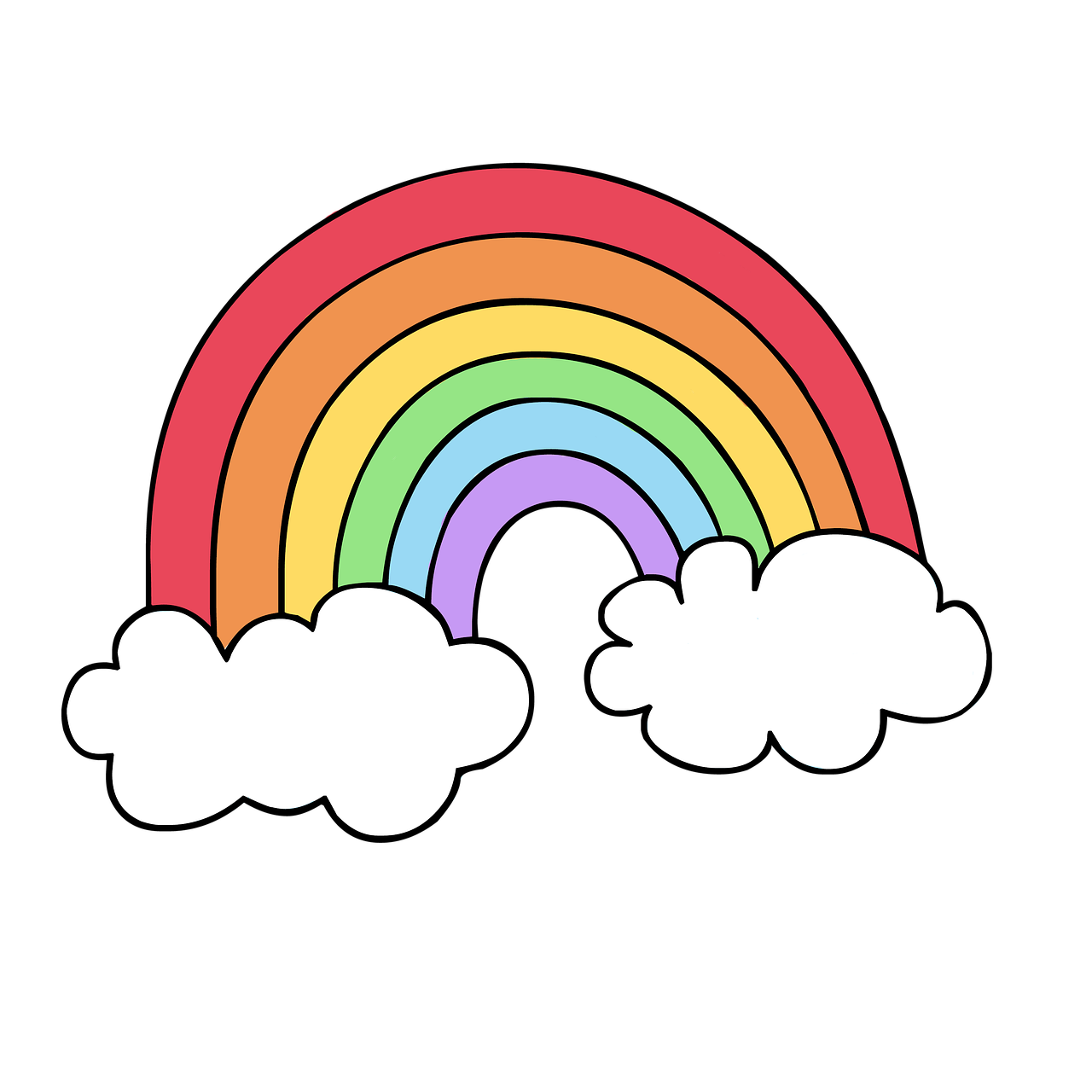 r _ _ nb _ w	………………..rainbow (n): cầu vồng (ảnh 1)