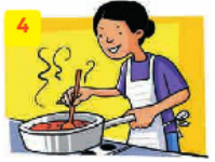 e. __________ cooking nấu ăn (ảnh 1)
