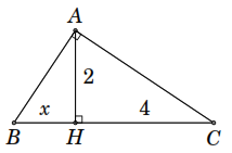 Cho \(\widehat {xOy} = 45^\circ \). Trên tia \(Oy\) lấy hai điểm \(A,B\) sao cho \(AB = \sqrt 2 \;{\rm{cm}}\). Tính độ dài hình chiếu vuông góc của đoạn thẳng \(AB\) t (ảnh 1)