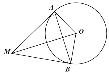 a) Dễ thấy tứ gi&aacute;c \(MBOA\) l&agrave; h&igrave;nh chữ nhật (c&oacute; ba g&oacute;c vu&ocirc;ng) (ảnh 1)