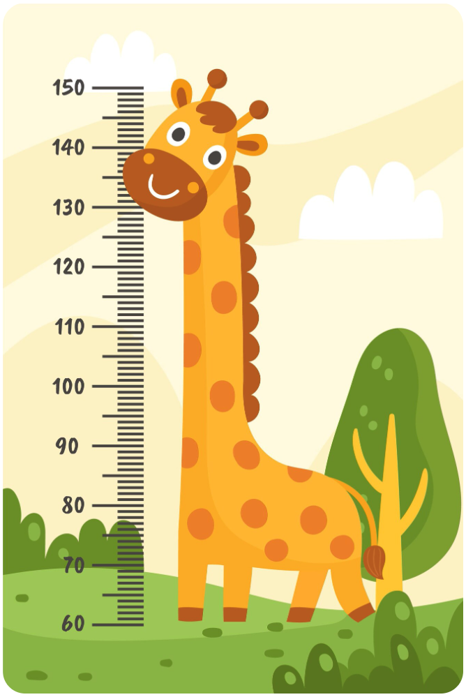 short: thấp Ta thấy hình ảnh chú hươu cao cổ với cái cổ dài ® Sai (ảnh 1)