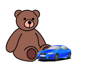 Task 3. Listen and choose the correct picture. There is one example. (ảnh 2)