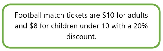 What is true about this note?   A. Ticket price will be cheaper when booking online.  B. Children under 10 pay less than adults.  C. Ticket price is the same for all.  D. Ticket price is lower at weekend.  (ảnh 1)