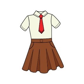 You need to wear it when you go to school.	 (ảnh 1)